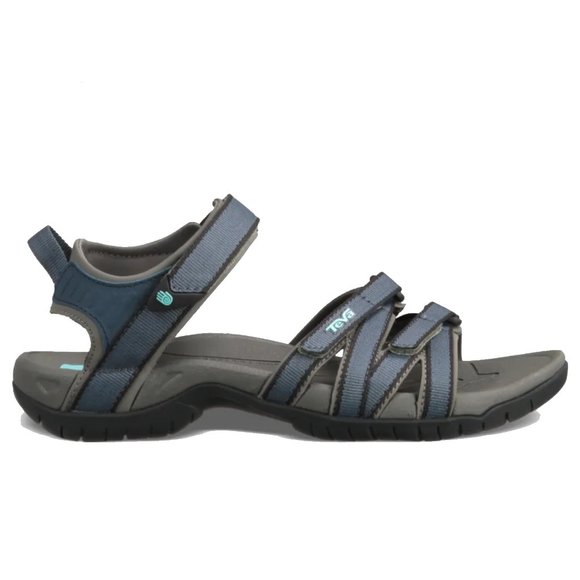 Teva Shoes - Teva Women's Tirra Blue Grey Black Bering Sea Sport Hiking Summer Sandals 6 NEW